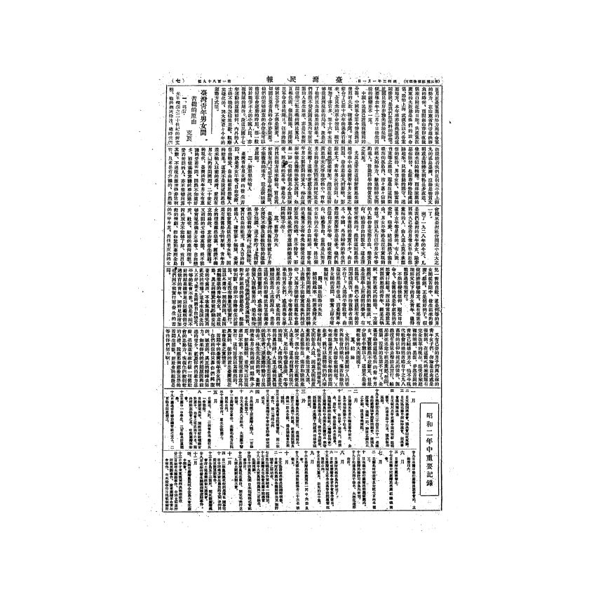 博揚古籍選(歷史篇) 台灣民報第六卷(189-240 號)上