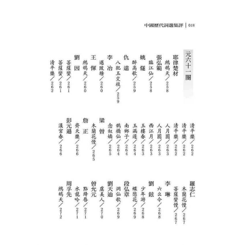 中國歷代詞選集評