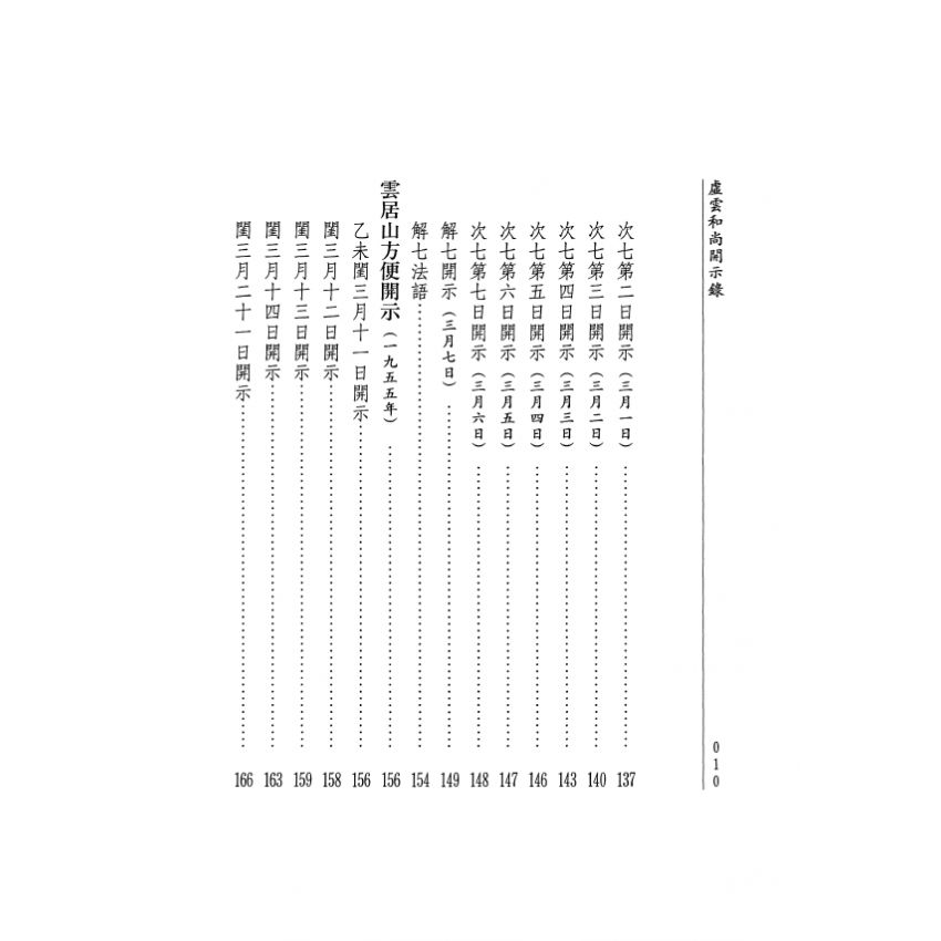 虛雲和尚開示錄