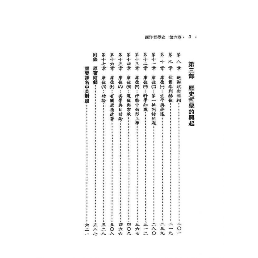 西洋哲學史(六)-盧梭到康德