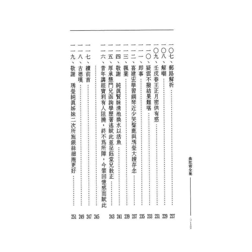 花巖處士詩稿近纂(一)-曲肱齋第21冊