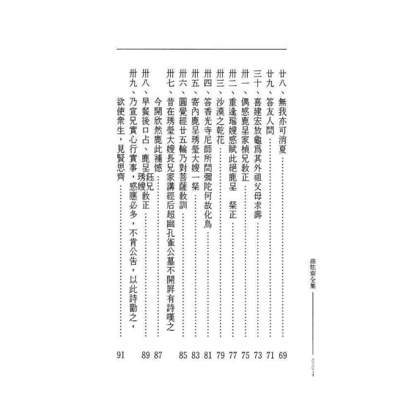 花巖處士詩稿近纂(一)-曲肱齋第21冊