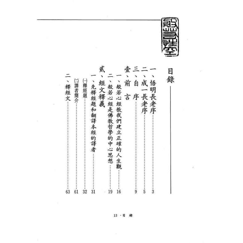 般若密多自性空-般若心經講話