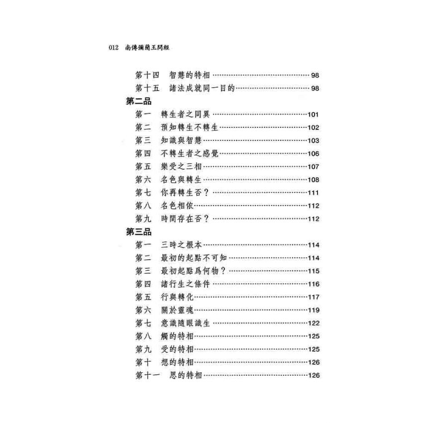 南傳彌蘭王問經