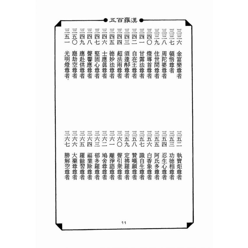 五百羅漢