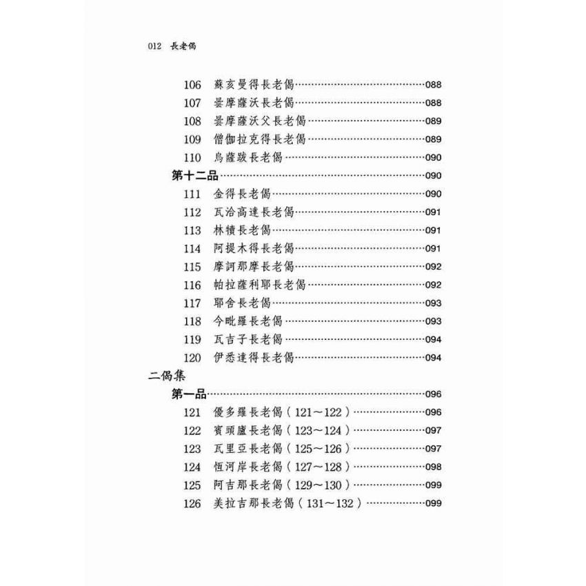 長老偈‧長老尼偈