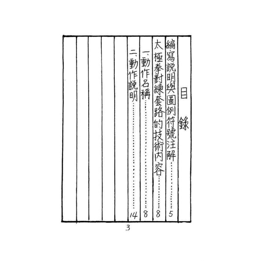 太極拳散手對練