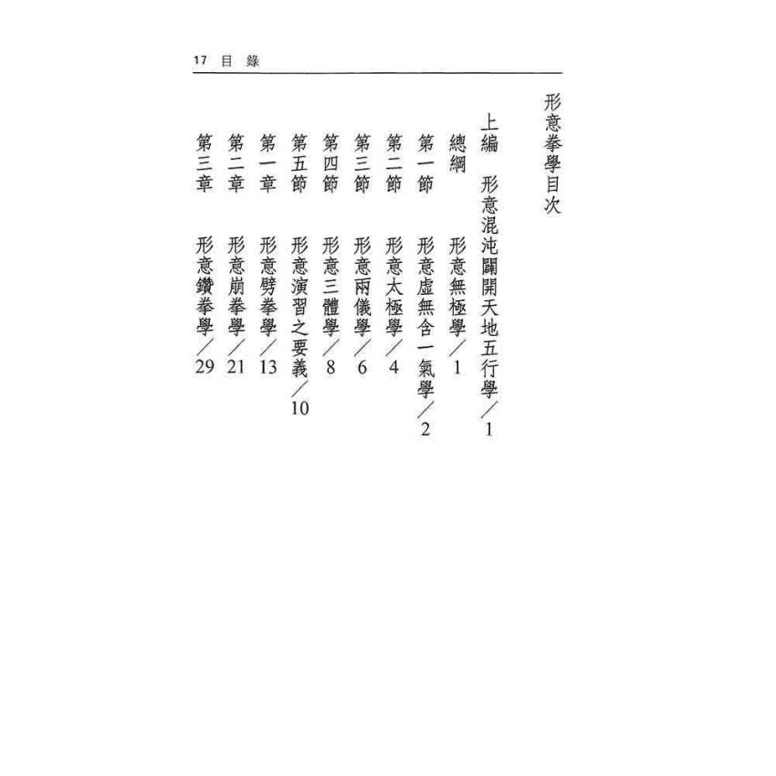 形意拳學