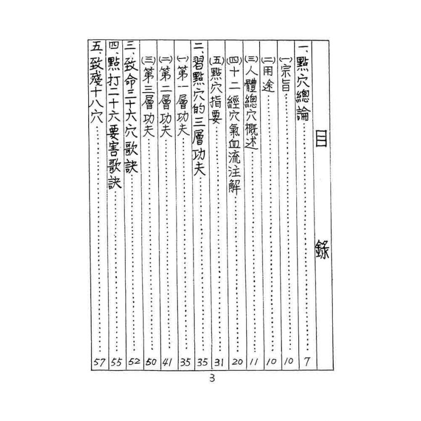 少林點穴秘傳