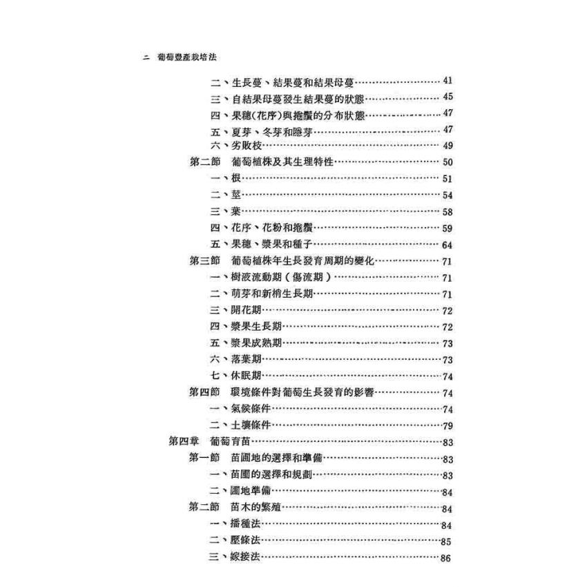 葡萄豐產栽培法