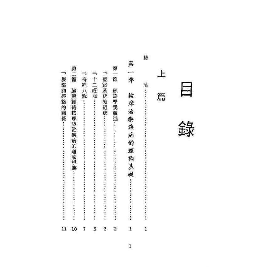 臟腑經絡按摩法