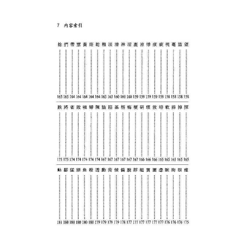 簡明中醫常用術語註解