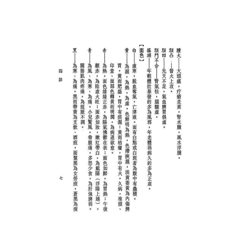 中醫診斷與治療