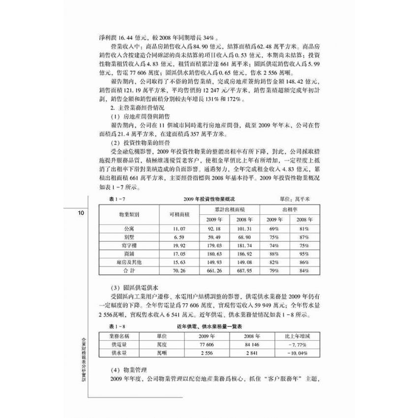 企業財務報表分析實訓