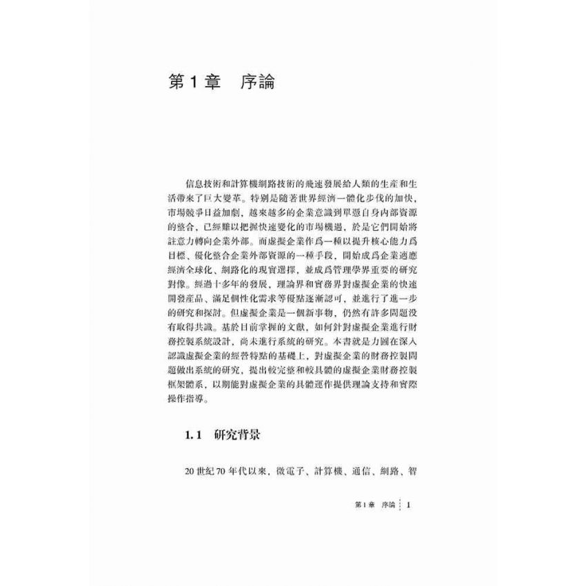 虛擬企業財務控制研究