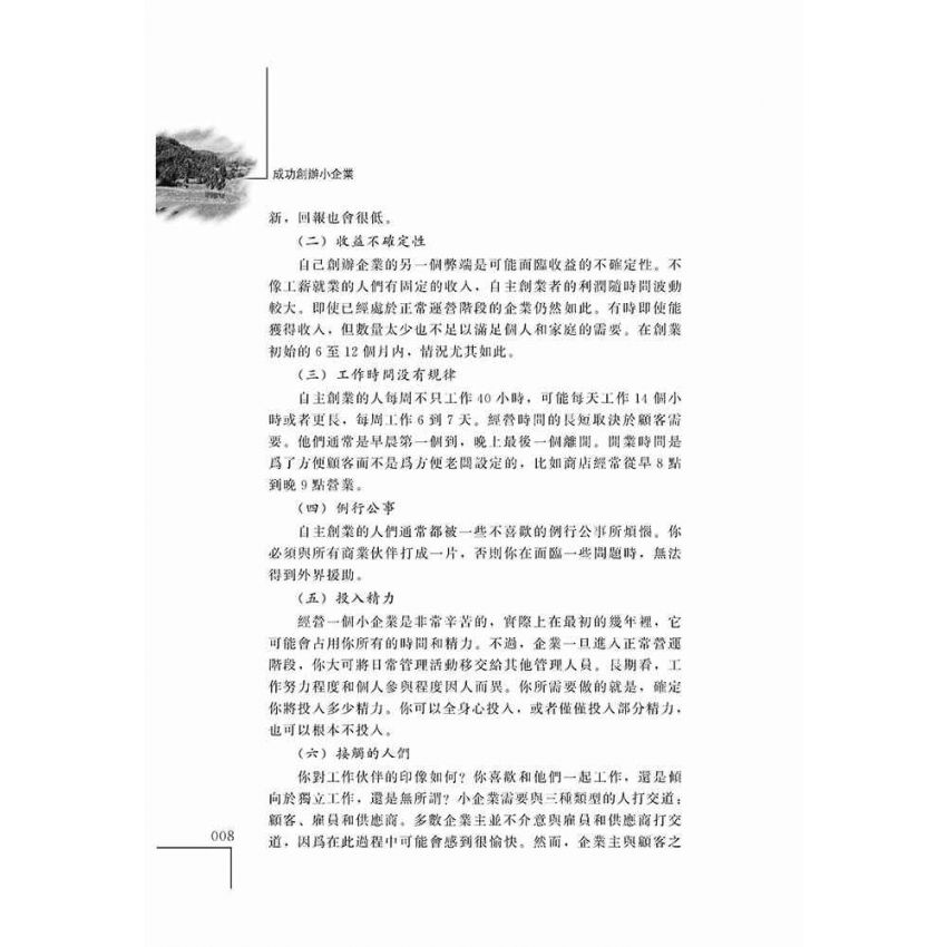 成功創辦小企業