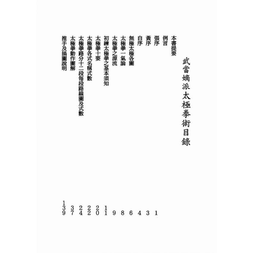 武當嫡派太極拳術