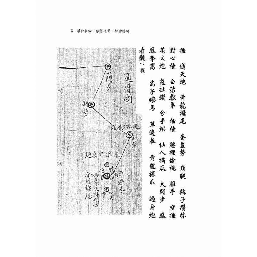 單打粗論、猿勢通臂、神鎗總論