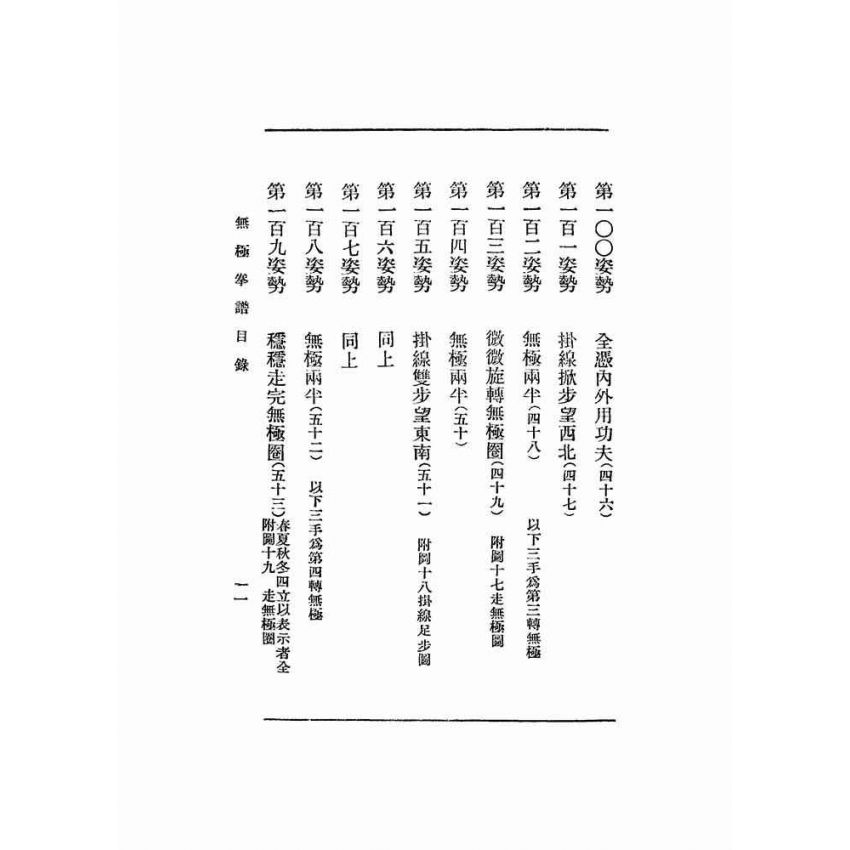 無極拳譜圖說