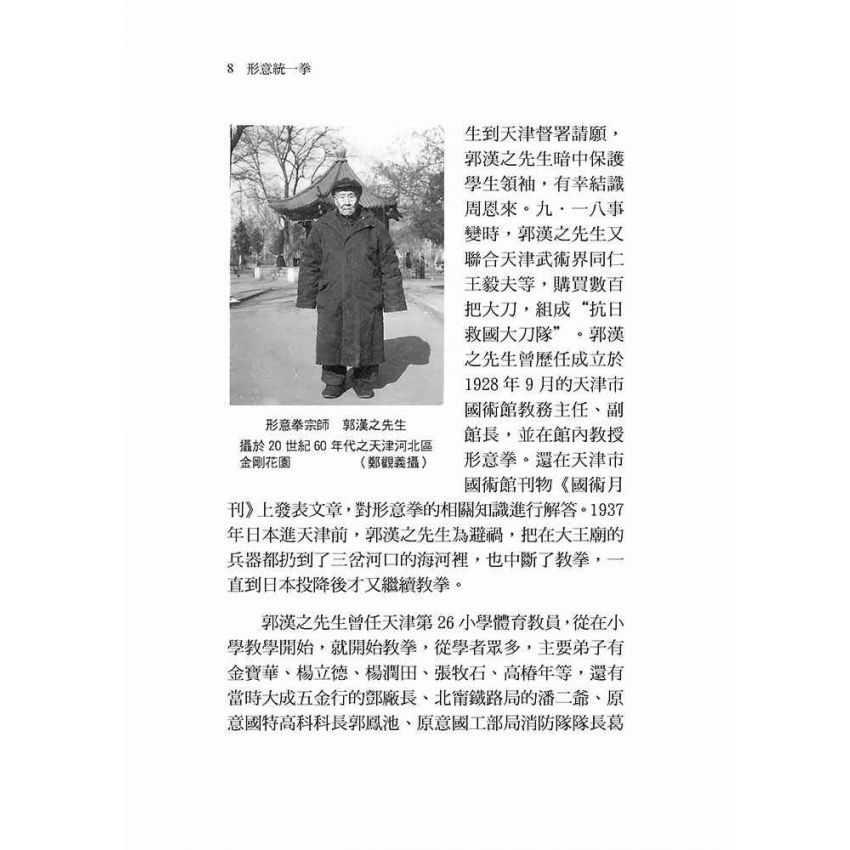 形意統一拳