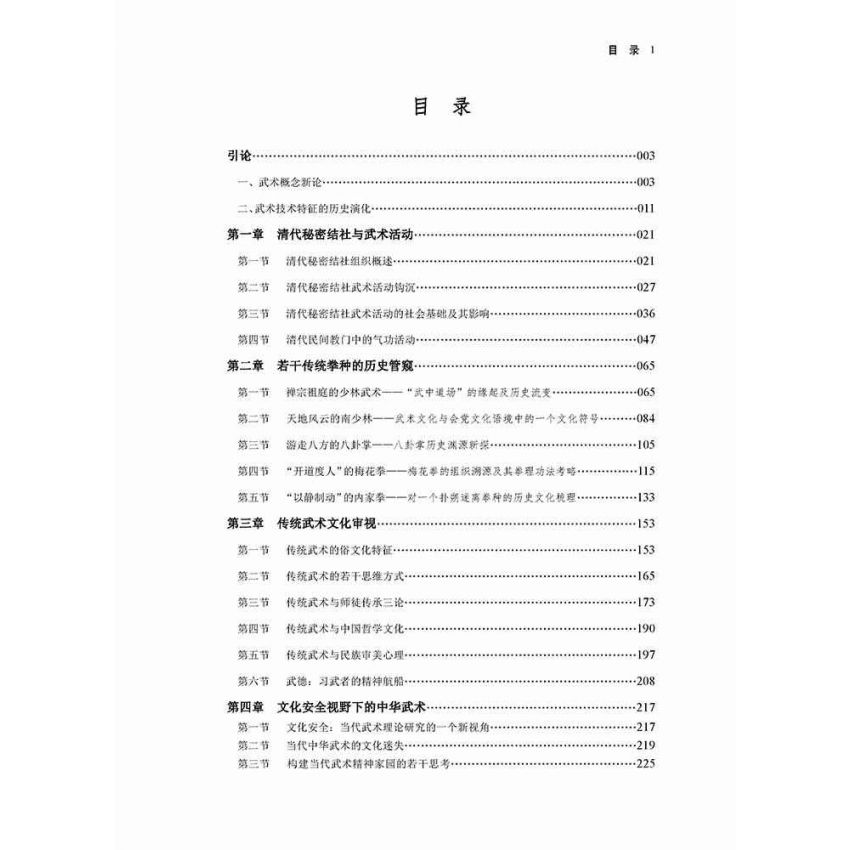 歷史與現代交匯中的中華武術