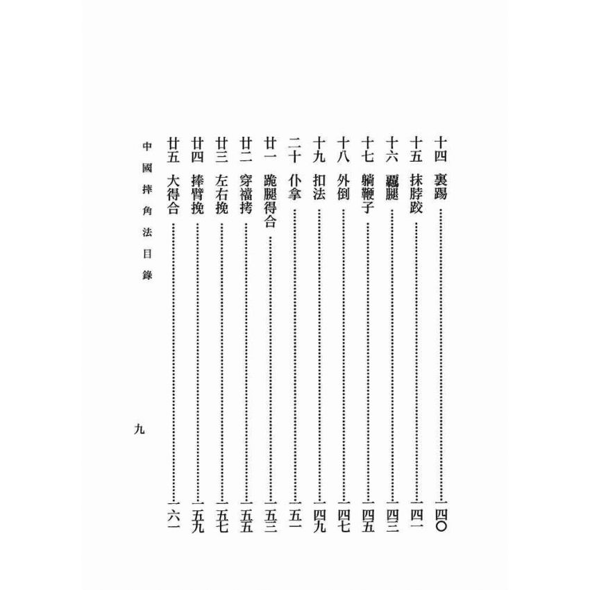 中國摔角法