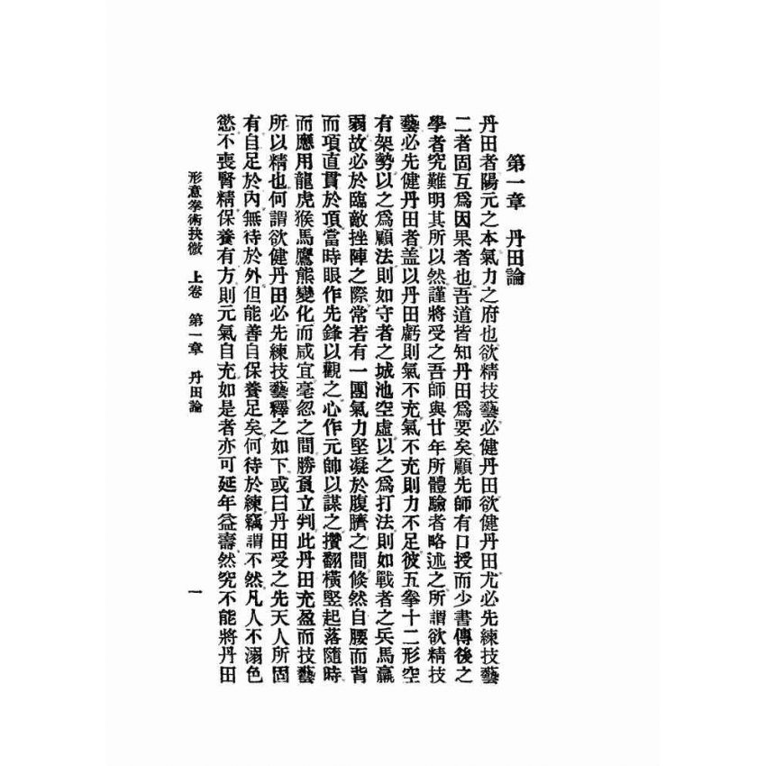 形意拳術抉微