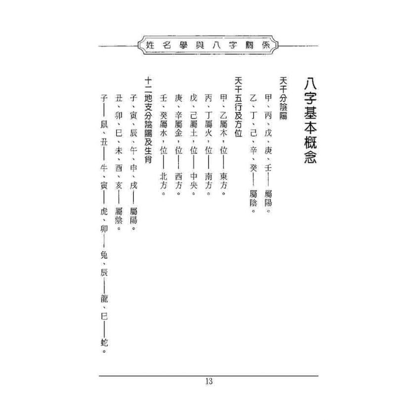 姓名哲學與推命