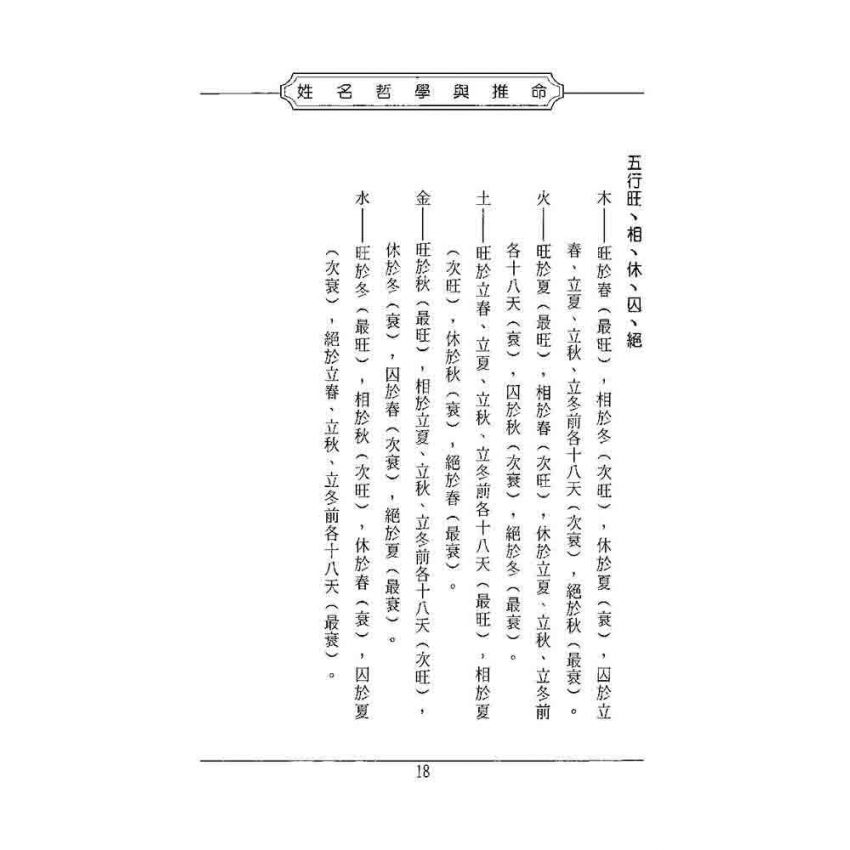 姓名哲學與推命