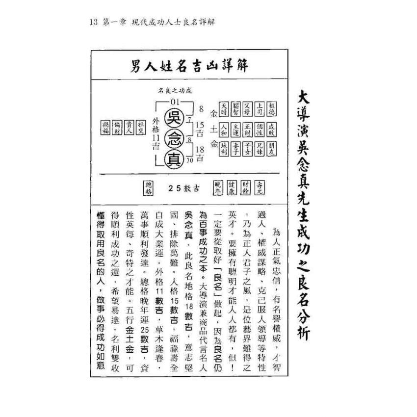 正宗最新小孔明姓名學