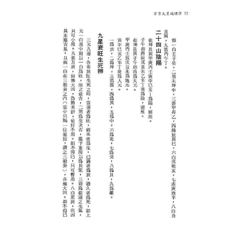 玄空九星地理學