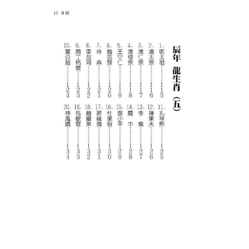 十二生肖名人八字解碼