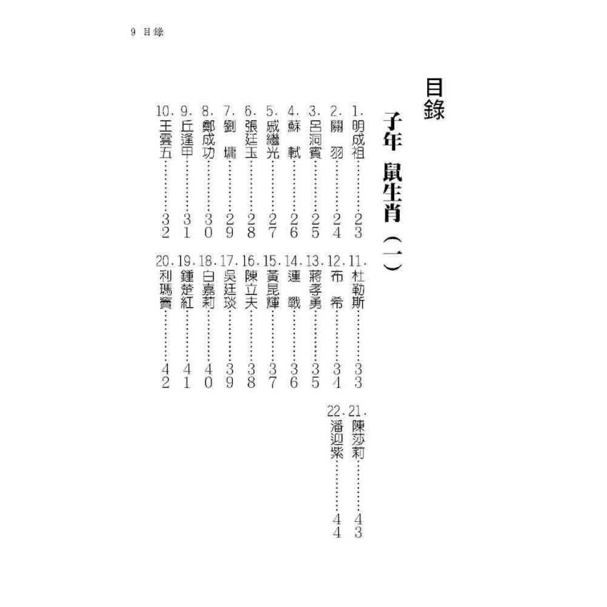 十二生肖名人八字解碼