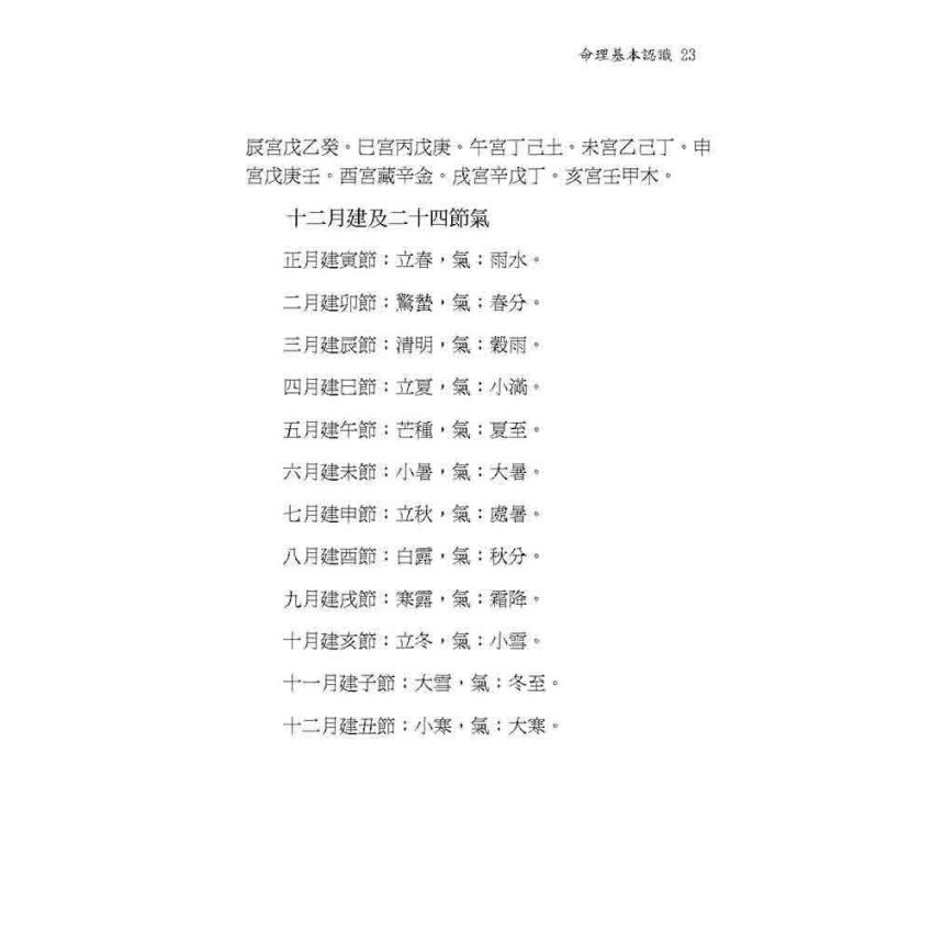 八字十二宮推論
