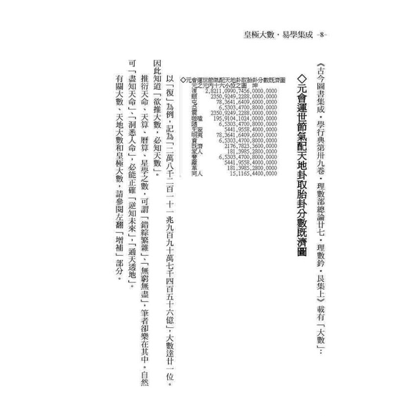 皇極大數．易學集成