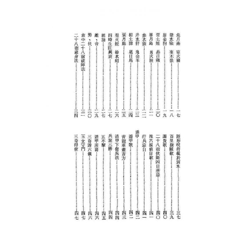 奇門秘竅遁甲演義符應經