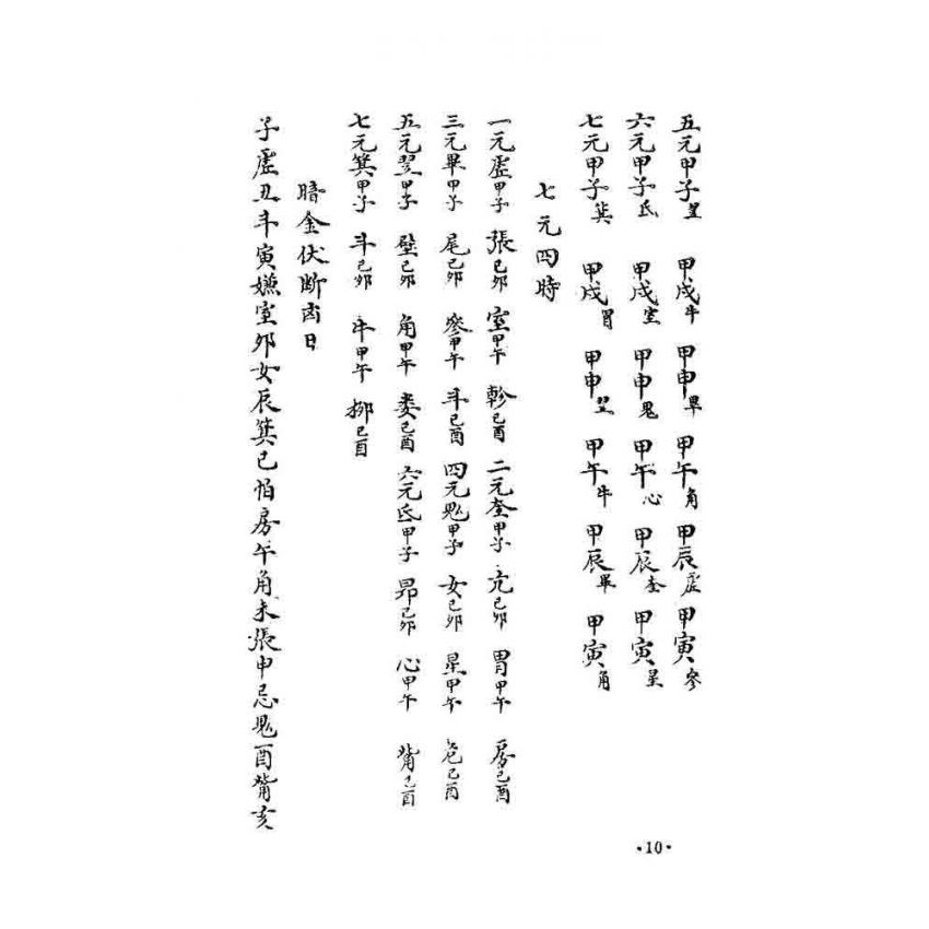 奇門秘竅遁甲演義符應經