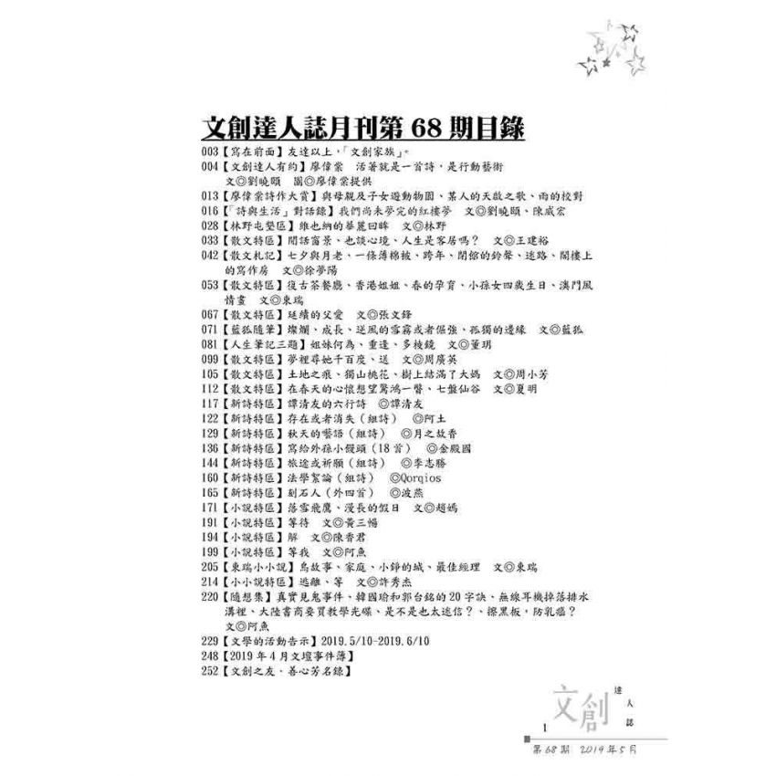 文創達人誌第六十八期