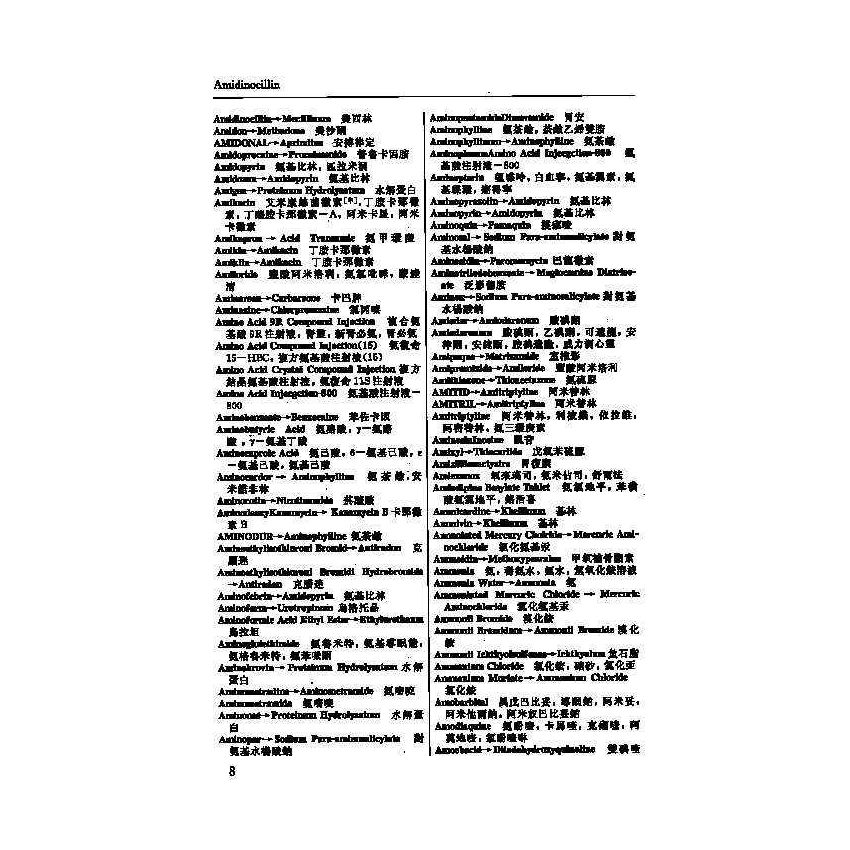 英漢漢英藥物科醫學辭典 10