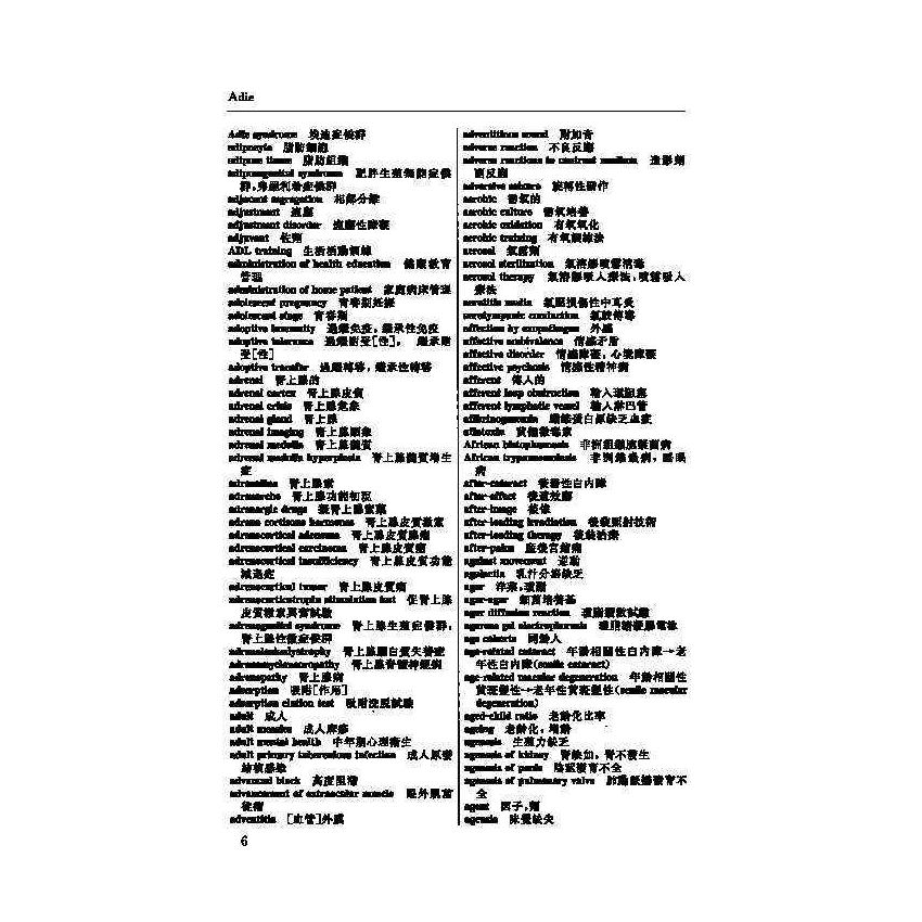 英漢漢英護理科醫學辭典 11