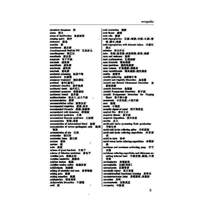 英漢漢英中醫藥醫學辭典 12